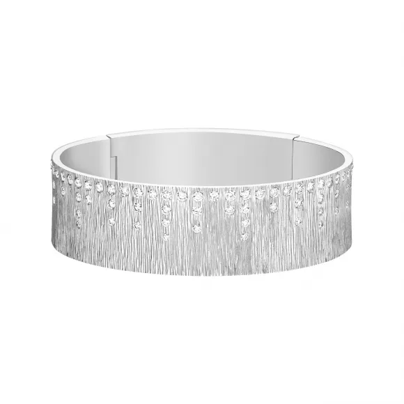 伯爵/Piaget 白金镶钻手镯 - 高级珠宝G36LB300