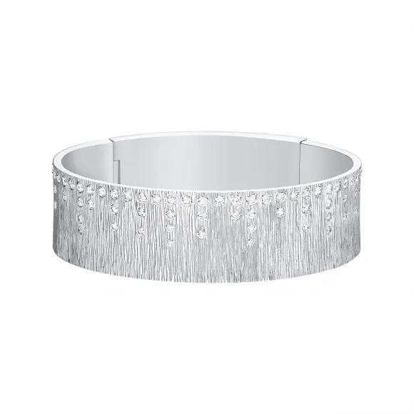 伯爵/Piaget 白金镶钻手镯 - 伯爵高级珠宝G36LB300