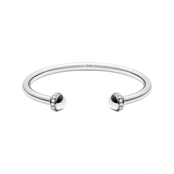 伯爵/Piaget 白金钻石开放式手镯-珠宝 G36PV300