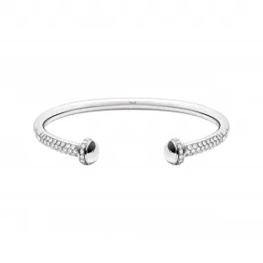伯爵/Piaget 白金钻石开放式手镯-珠宝 G36PV500