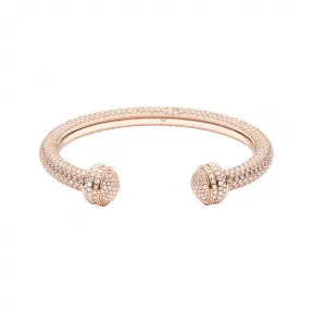 伯爵/Piaget 玫瑰金钻石开放式手镯-珠宝 G36PW300