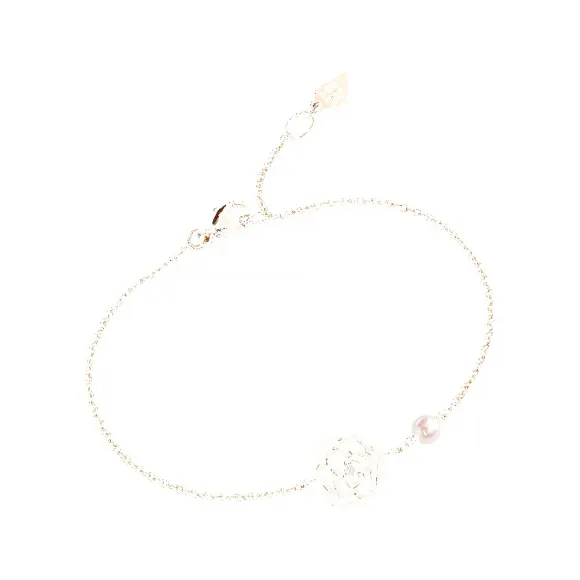 伯爵/Piaget 珍珠玫瑰金钻石手链-珠宝 G36U4400