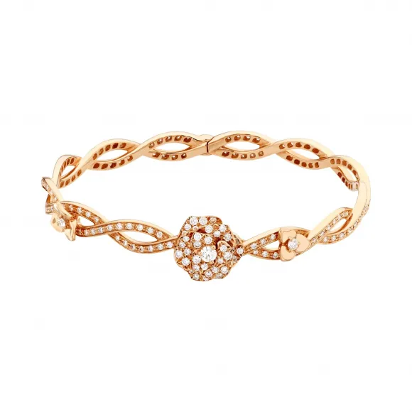 伯爵/Piaget 玫瑰金钻石手链-珠宝 G36U5100