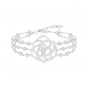 伯爵/Piaget 白金钻石手链 - 高级珠宝 G36U6200