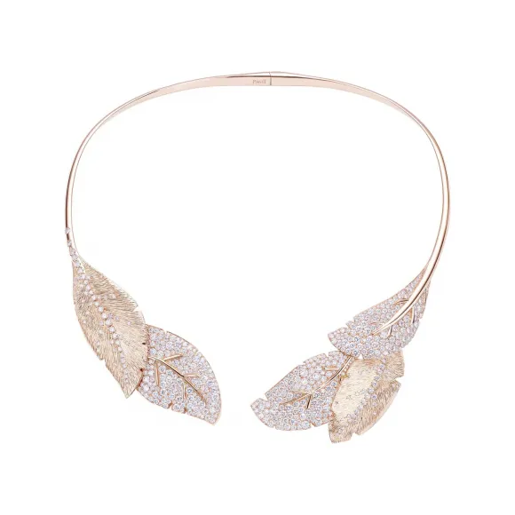 伯爵/Piaget 玫瑰金钻石项链-珠宝 G37L3A00