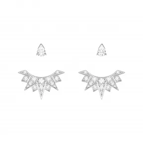 伯爵/Piaget 白金钻石耳环 - 高级珠宝 G38R2900