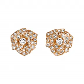 伯爵/Piaget 玫瑰金钻石耳环-珠宝 G38U0050
