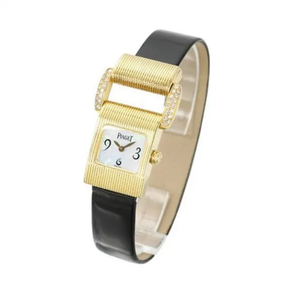 伯爵/Piaget LIMELIGHT系列 石英机芯 18K黄金 女表 GOA24057