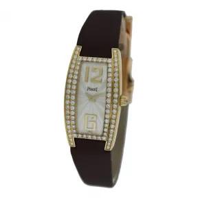 伯爵/Piaget LIMELIGHT系列 石英机芯 黄金 女表 GOA28004