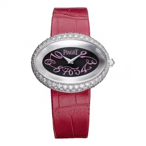 伯爵/Piaget LIMELIGHT系列 石英机芯 18K金、白金 女表 GOA29096