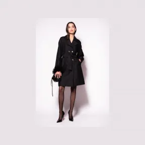 品高/Pinko 徽标提花风衣 100076A0GPZ99