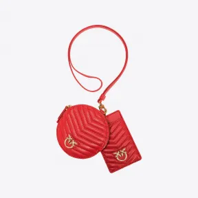 品高/Pinko Neck Pouches Chevron 手包 100253A0GKR41Q