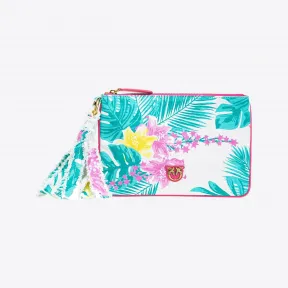 品高/Pinko Flat Bag 印花再生帆布手包 100455A0PZZHD