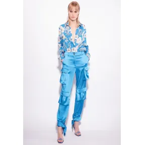 品高/Pinko 缎布工装裤 100560Z345F71