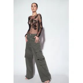 品高/Pinko 阔型工装裤 101940A175I78