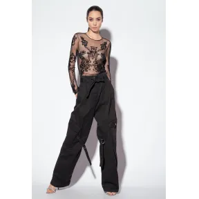 品高/Pinko 街头风格工装裤 101941A174Z99