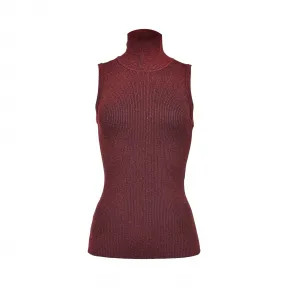 品高/Pinko 金属丝无袖高领针织衫 1G15D5-Y6DAR27