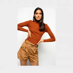 品高/Pinko 羊毛修身高领针织衫 1G15J2-Y6RLL48