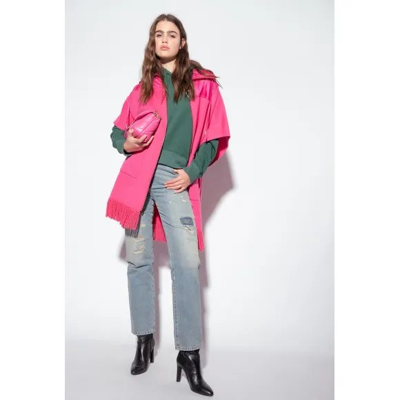 品蔻/Pinko 流苏斗篷 1G186LA00RO28