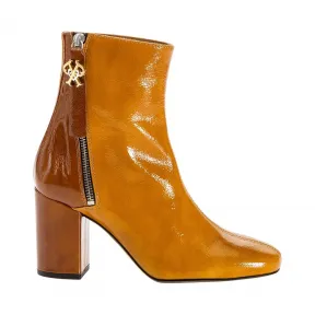 品高/Pinko Double P徽标装饰双色短靴 1P21YY-Y6QWA3R