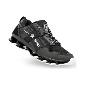 普兰/Plein Sport 黑色 女士 跑步鞋 F19S-MSC2239-STE003N_02