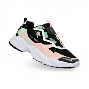 普兰/Plein Sport 黑色 男士 跑步鞋 F19S-MSC2423-STE003N_0222