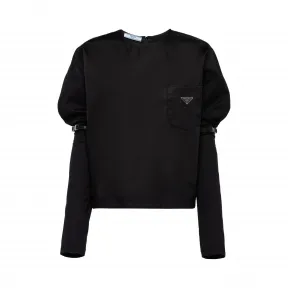 普拉达/Prada 平纹针织长袖衫 134620-1XBH-F0002