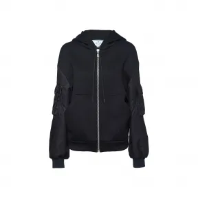 普拉达/Prada 棉质拉链连帽衫 138545-1R4H-F0002