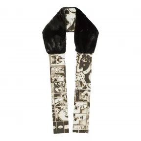 普拉达/Prada 黑色 女士 披肩 167356 1RD4 F0002