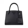 普拉达/Prada 女士 黑色 牛皮 手提包 1BA156-2ERX-F0632