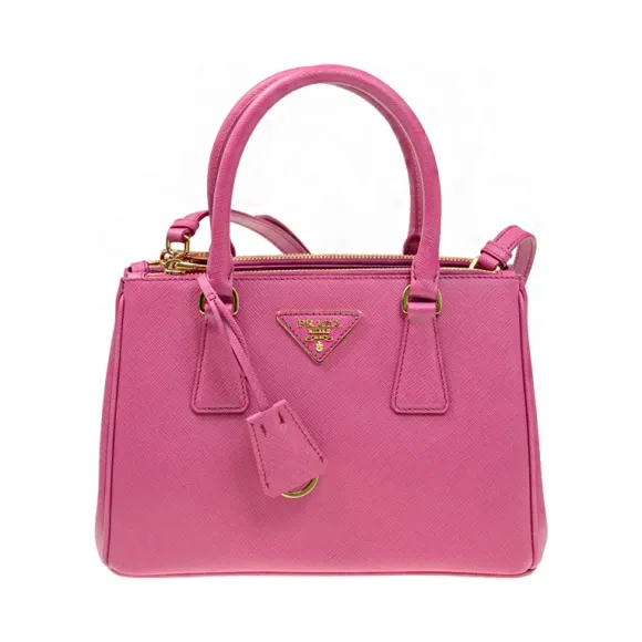 普拉达/Prada  粉红色 牛皮 斜跨包 1BA896-NZV-F0029