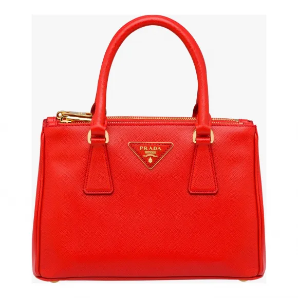 普拉达/Prada 漆红色  手袋 1BA896 NZV F0D17