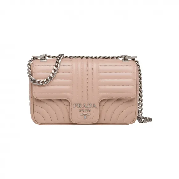 普拉达/Prada Prada Diagramme 中号皮革单肩包 1BD108-2D91-F0PLD