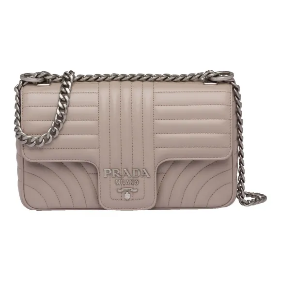 普拉达/Prada Prada Diagramme 中号皮革单肩包 1BD108-2D91-F0CH4