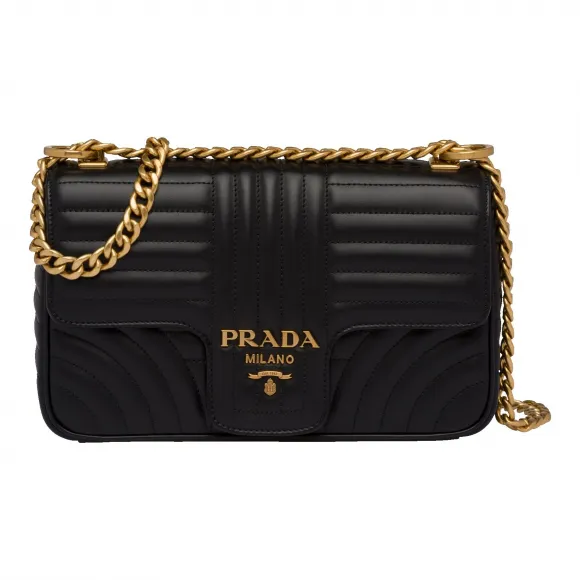 普拉达/Prada Prada Diagramme 中号皮革单肩包 1BD108-2D91-F0K3P