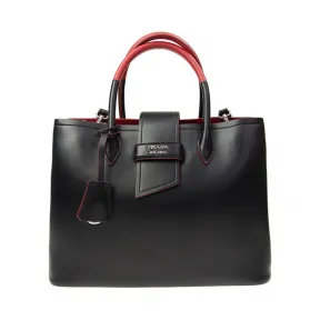 普拉达/Prada  黑色 牛皮 斜跨包 1BG148-ASK-F0LJ4