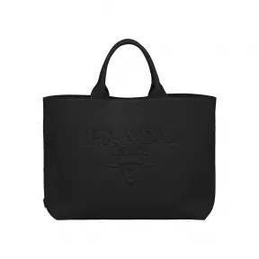 普拉达/Prada 斜纹布托特包 1BG395-2DXI-F0002-V-KAO