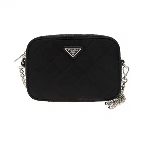 普拉达/Prada  黑色 尼龙 斜跨包 1BH028-2AS3-F0002