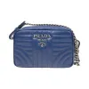 普拉达/Prada  蓝色 牛皮 斜挎包 1BH084-2D91-F0PKZ