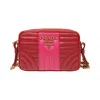 普拉达/Prada  红色 牛皮 斜挎包 1BH084-2D91-F0YQT
