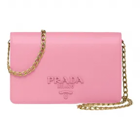 普拉达/Prada 海棠粉  手包 1BP012 NZV F0638