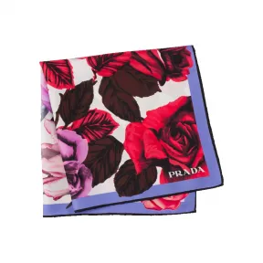 普拉达/Prada Double Match 丝质方巾 1FF004 2DHD F0K5R