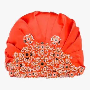 普拉达/Prada 橙色  头巾 1HT001 2ET2 F0049