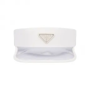 普拉达/Prada 帆布和树脂玻璃遮阳帽 1HV008 2CHI F0009