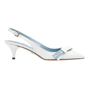 普拉达/Prada 白色 女士 高跟鞋 1I375I 011 F0009