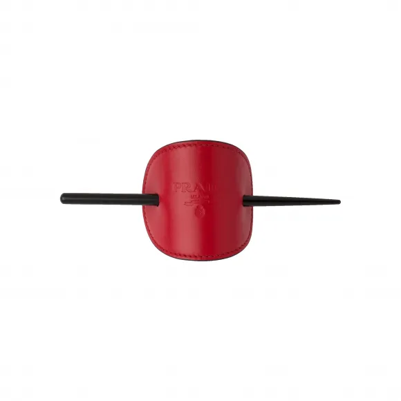 普拉达/Prada 皮革发夹 1IF003 8NQ F068Z