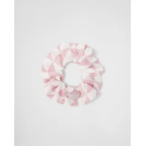 普拉达/Prada 印花斜纹绸发圈 1IF015-2DTP-F0V4C