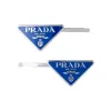 普拉达/Prada 珐琅三角徽标发夹发饰 1IF051-2BA6-F0016