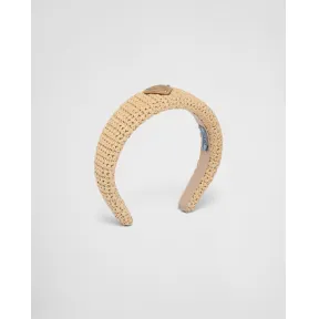 普拉达/Prada 酒椰纤维发箍 1IH019-2CFY-F0018