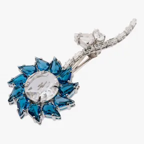 普拉达/Prada 水晶色+宝石蓝  胸针 1JF006 2A3V F0HT6